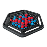 JOYCY 3D Connect Four Logic Game – Battle Strategy Toy for Kids & Adults – Stacking Game for 2 Players