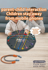 JOYCY Rope Untie Challenge Game Skill-Building for Focus, Logic, and Family Fun Strategy & War Board Game