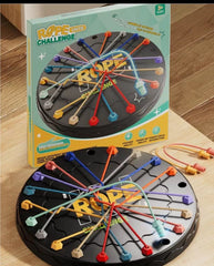 JOYCY Rope Untie Challenge Game Skill-Building for Focus, Logic, and Family Fun Strategy & War Board Game