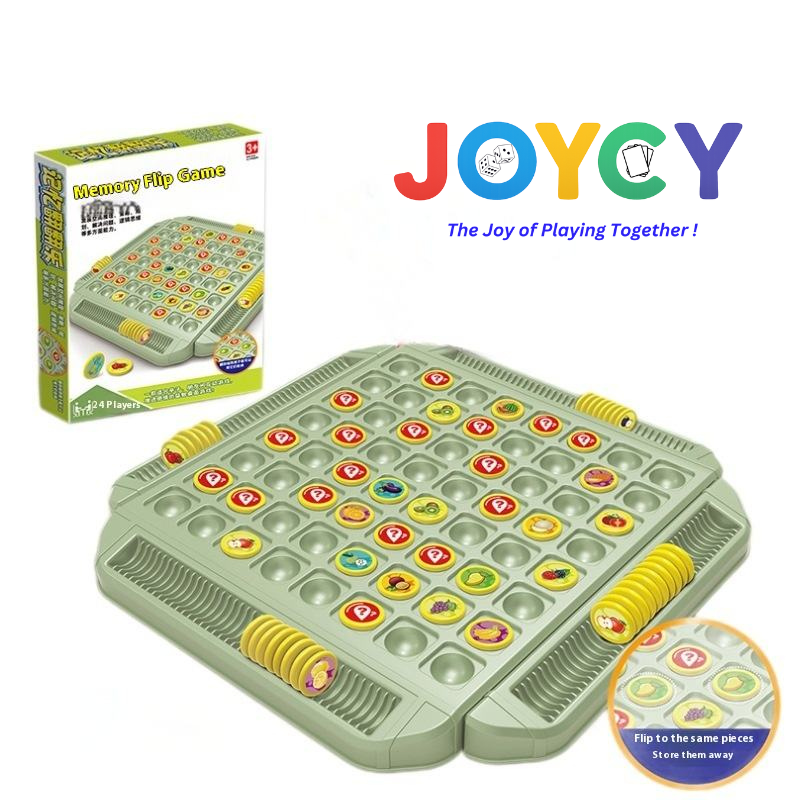 JOYCY Memory Flipped Fun Game Interactive Matching GAME Visual Recognition, Focus, Educational Board Games