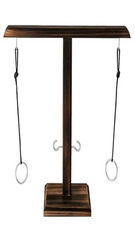 JOYCY Wooden Hook and Ring Toss Game | Fun 2-Player Ring Hook Battle Game for Adults & Kids | Indoor Bar Game for Home, Party, Family & Office (265g)